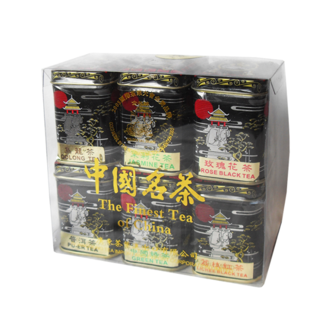 Golden Sail Brand, The Finest Tea Of China Package, 6 Types of A