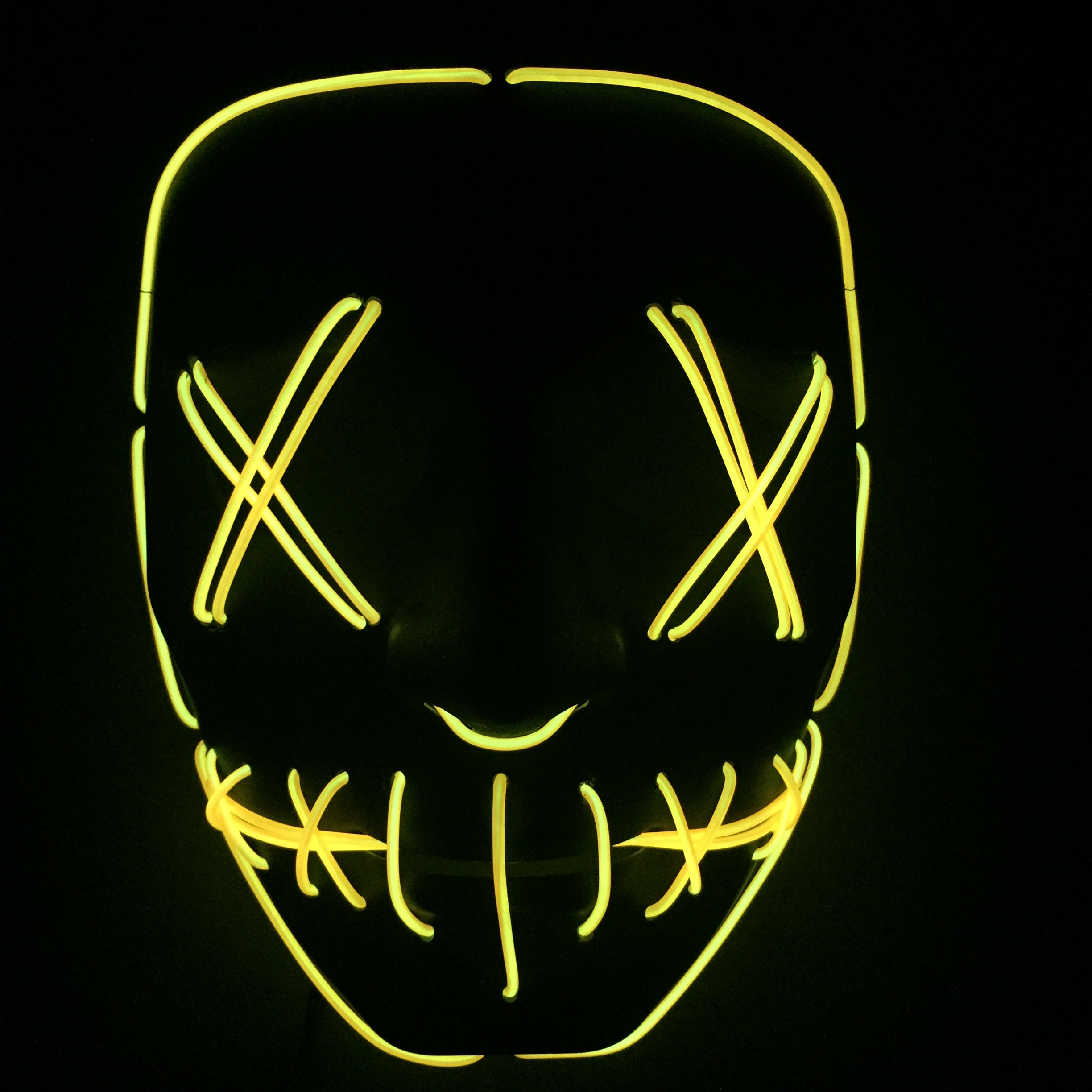 Halloween Led Glowing Full Face Mask