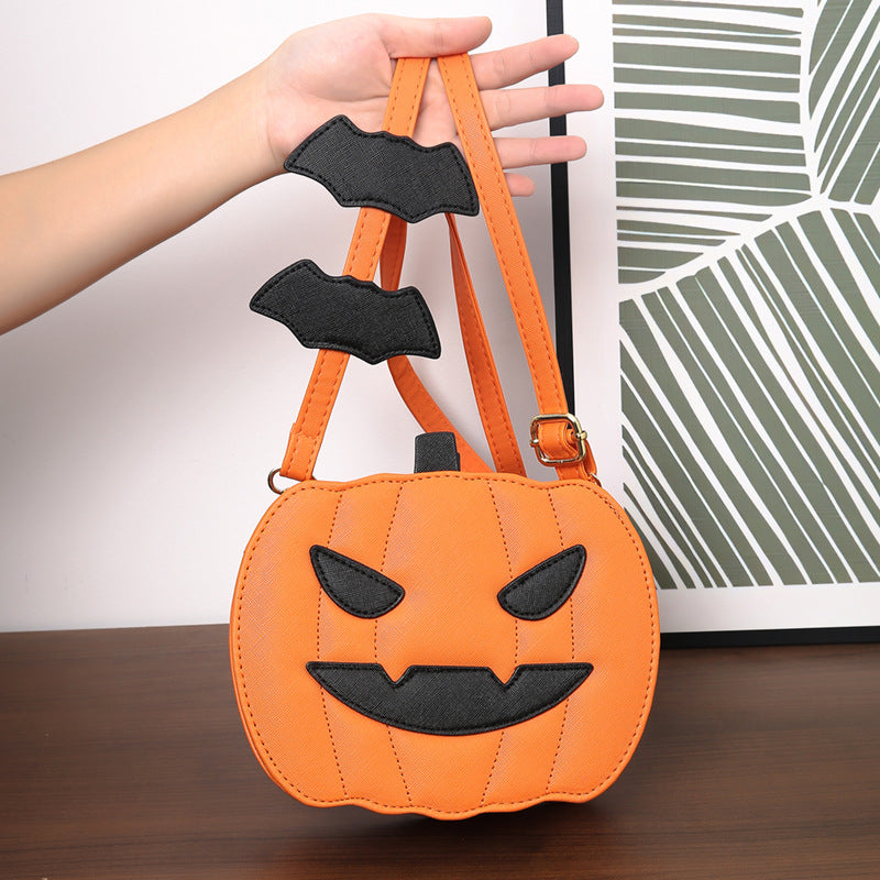 Halloween Pumpkin Cross Body Shoulder Bag