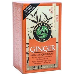 Triple Leaf Brand, Ginger Tea, 20 Tea Bags