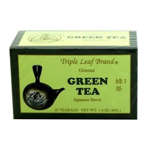 Triple Leaf Brand, Oriental Green Tea, Japanese Flavor, 20 Tea Bags