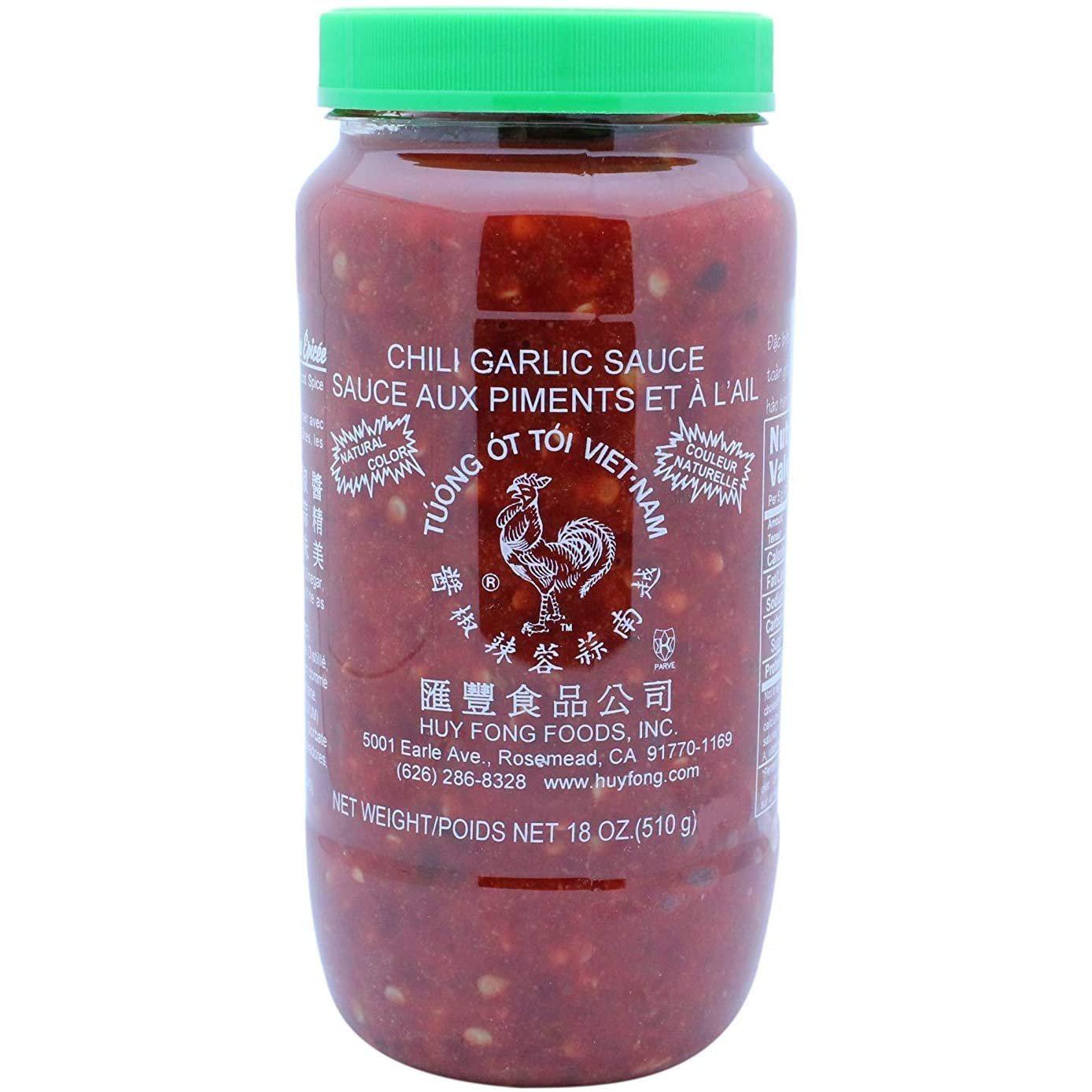Huy Fong, Chili Garlic Sauce 481ML