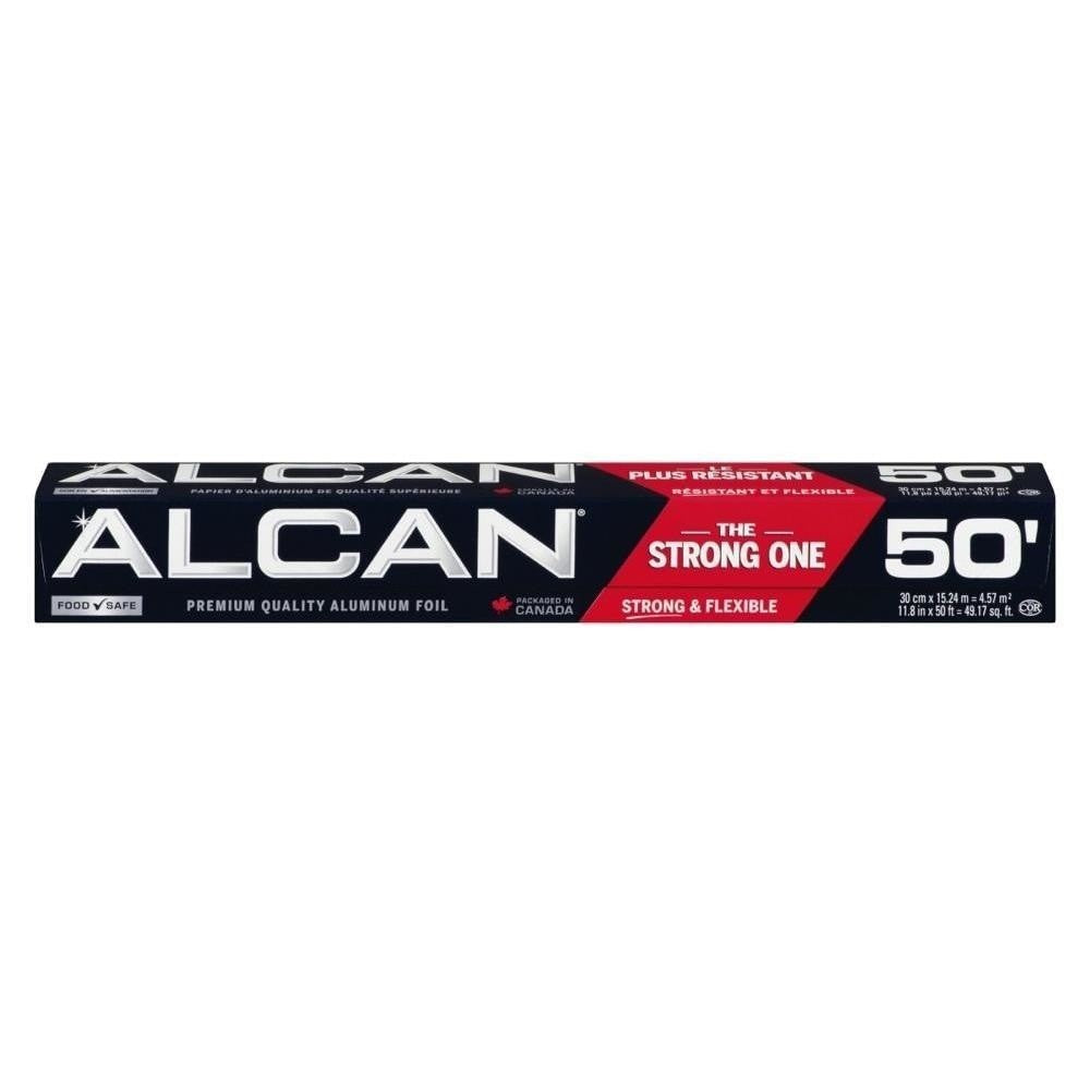 Alcan, Premium Quality Aluminum Foil, 30cm x 15.24m