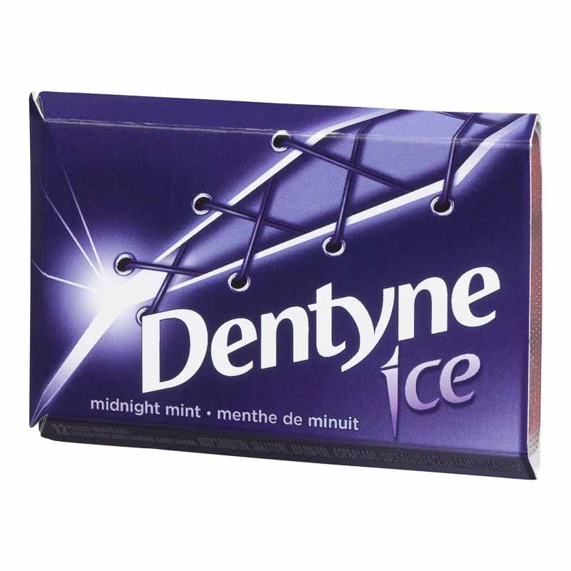 Dentyne Ice Midnight Mint 12s
