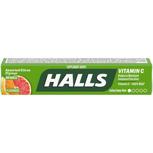 Halls Vitamin C Assorted 9s