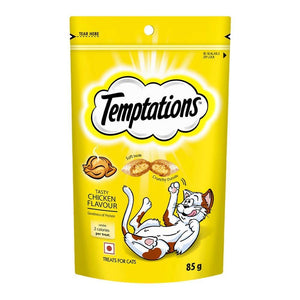 Temptations, Cats Treat,  Chicken Flavour 85G