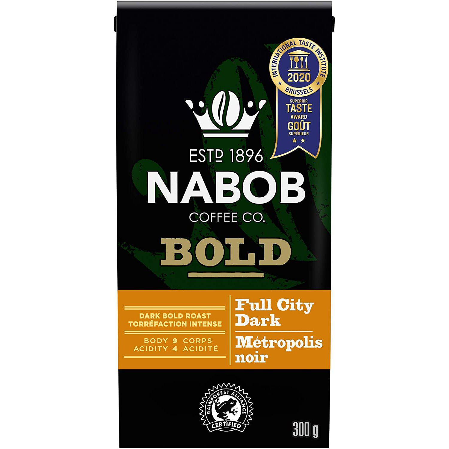 Nabob, Dark Bold Roast, Full City Dark 300G