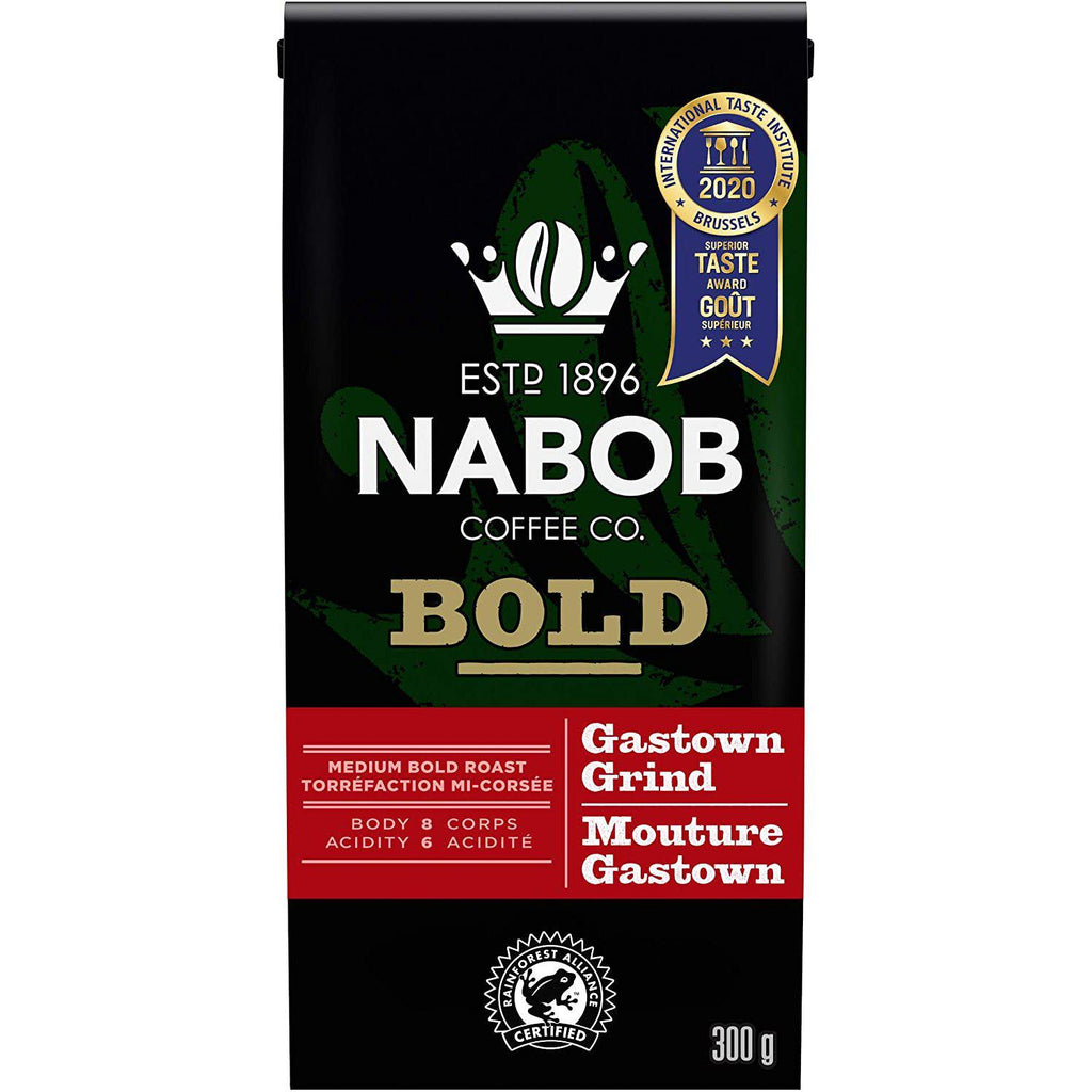 Nabob, Medium Bold Roast, Gastown Grind 300G