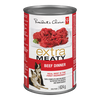 PC Extra Meaty Dog Food, Beef Dinner 624G
