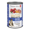 PC Extra Meaty Dog Food, Beef, Bacon & Cheese Dinner with Gravy 624G