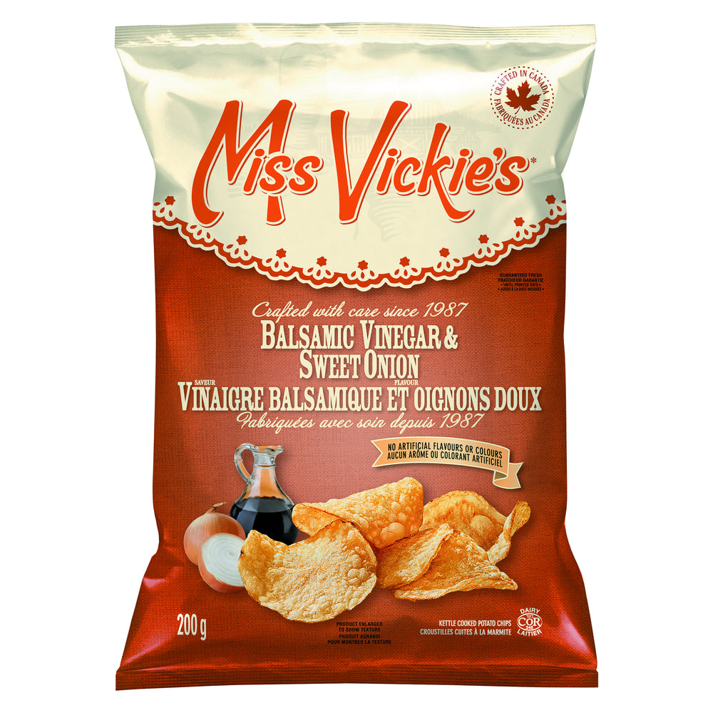 Miss Vickie's Balsamic Vinegar & Sweet Onion 200g