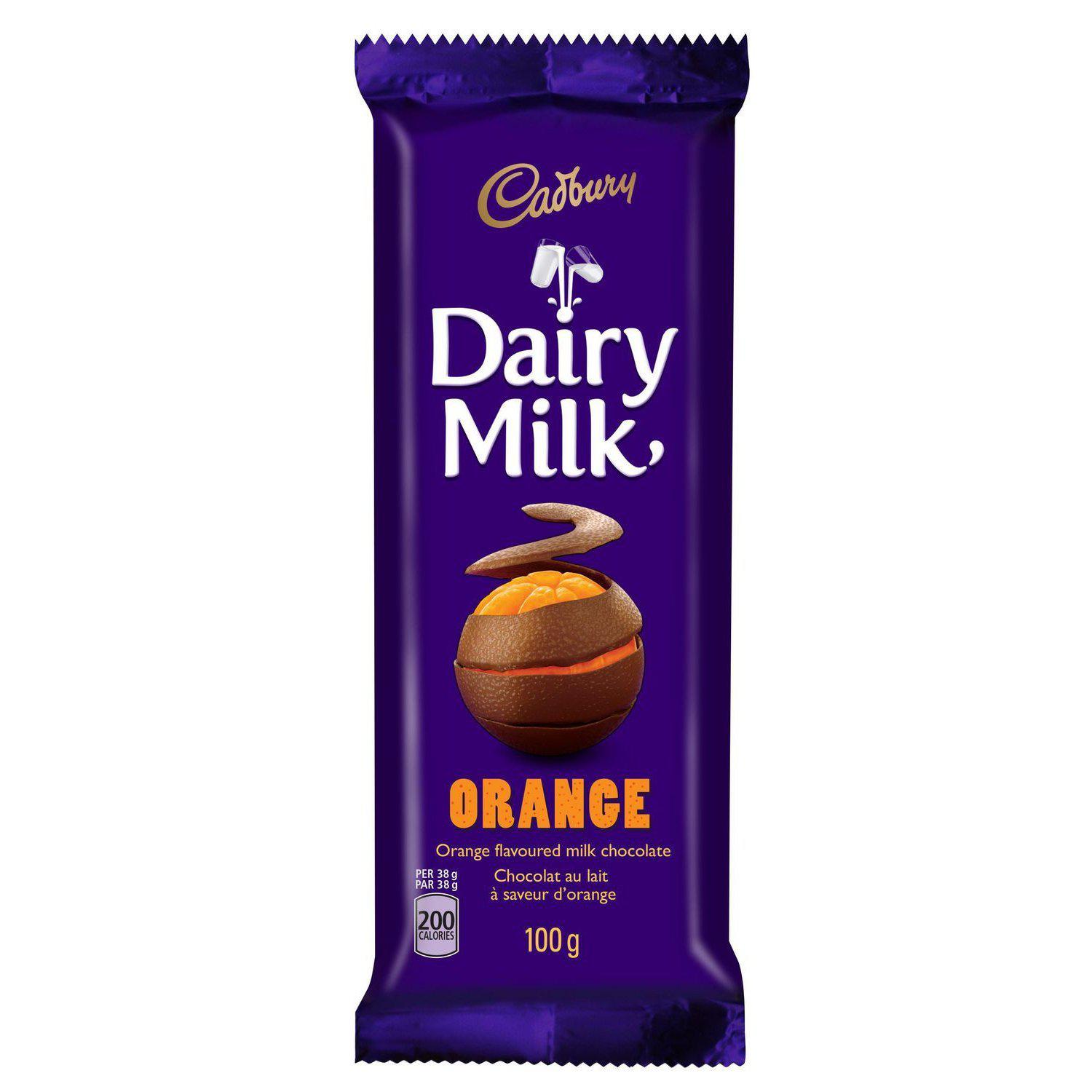 Cadbury Dairy Milk Orange 100g