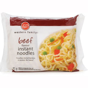 Western Family, Instant Noodles, Beef Flavour 85G