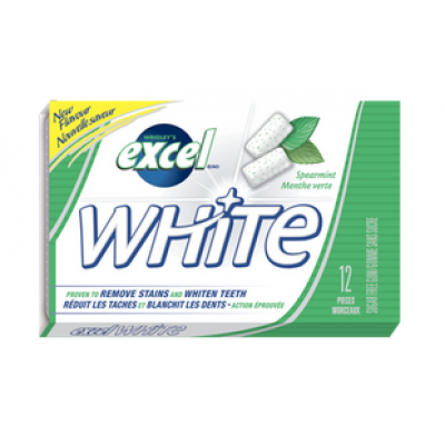Excel White Spearmint 12s