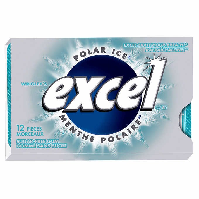 Excel Polar Ice Gum 12s