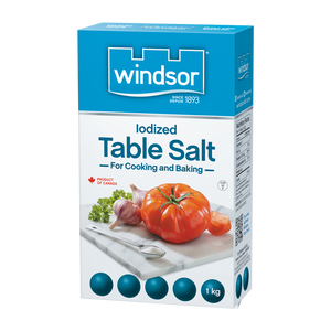 Windsor Table Salt, Iodized Table Salt 1KG