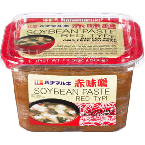 Hanamaruki Soybean Paste, Red Type 500g