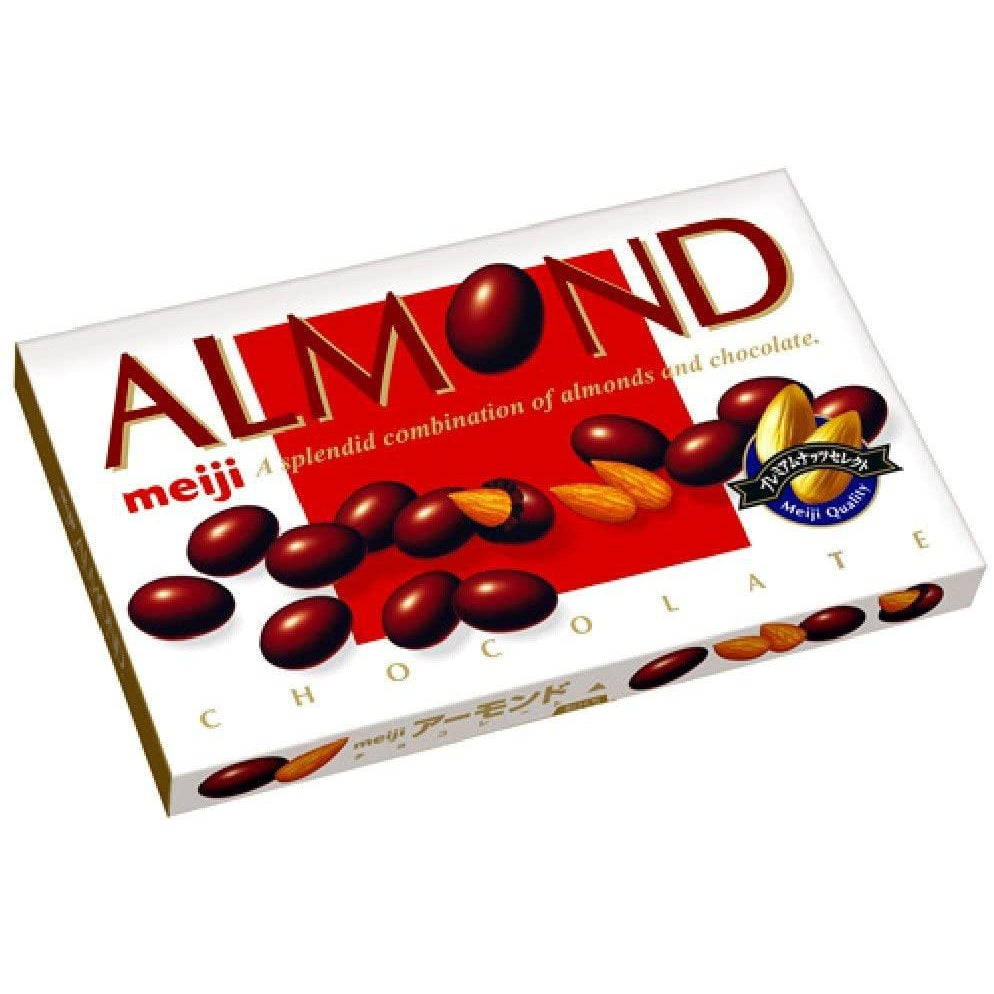Meiji Chocolate Almond 88G