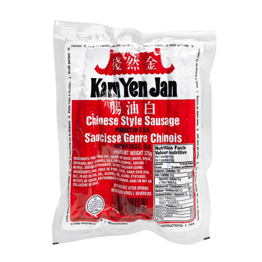 Kam Yen Jan Chinese Style Sausage 375g