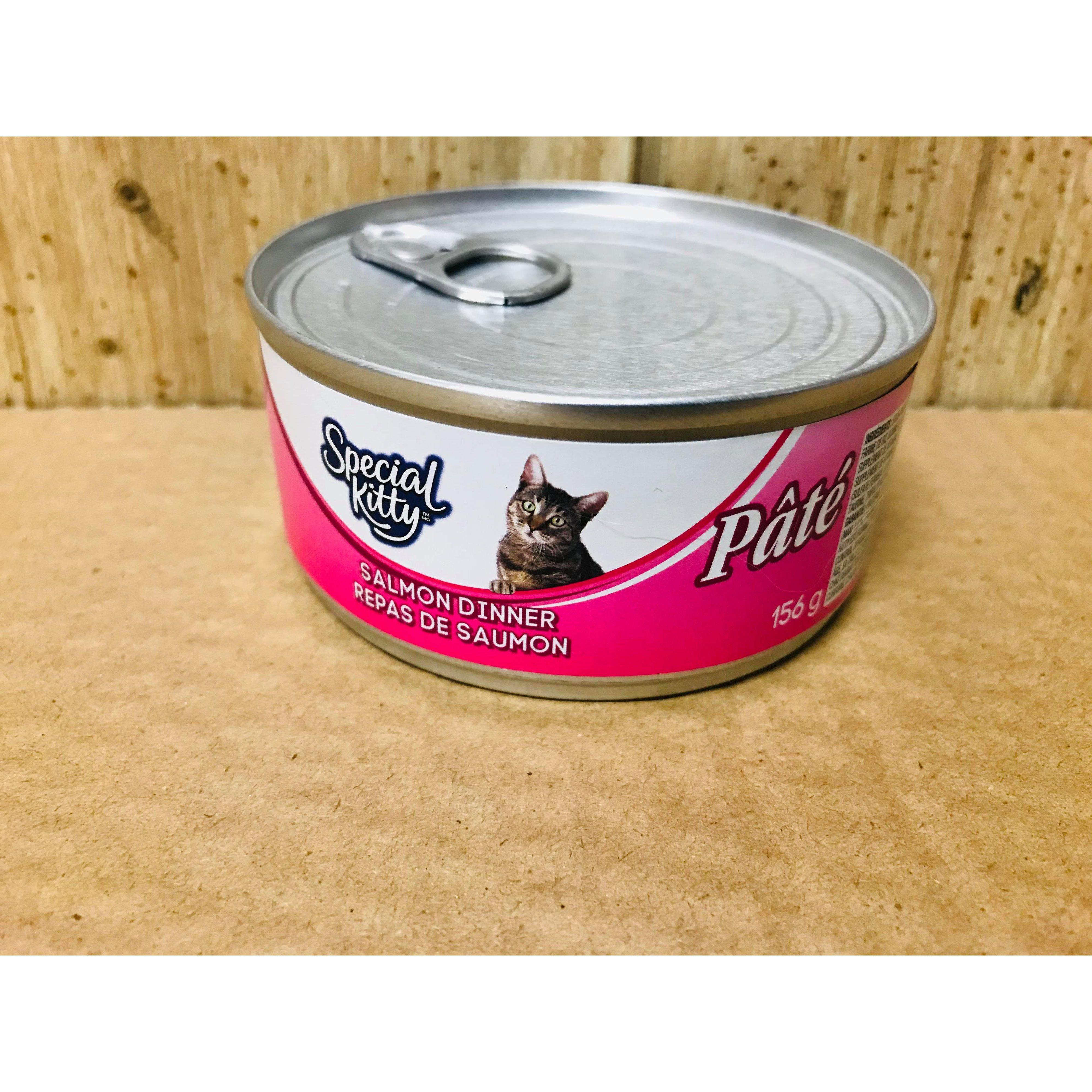 Special Kitty, Pate, Salmon Dinner Wet Cat Food 156G