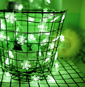 Decorative Snowflake Christmas Light - 5m