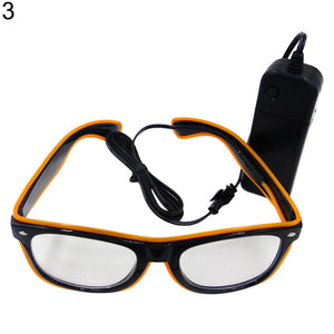Blind LED glasses