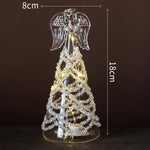 Angel Glass Light Night Light Christmas Ornament Gift