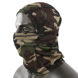 New Camouflage Tactical Headgear, Breathable Outdoor Headscarf