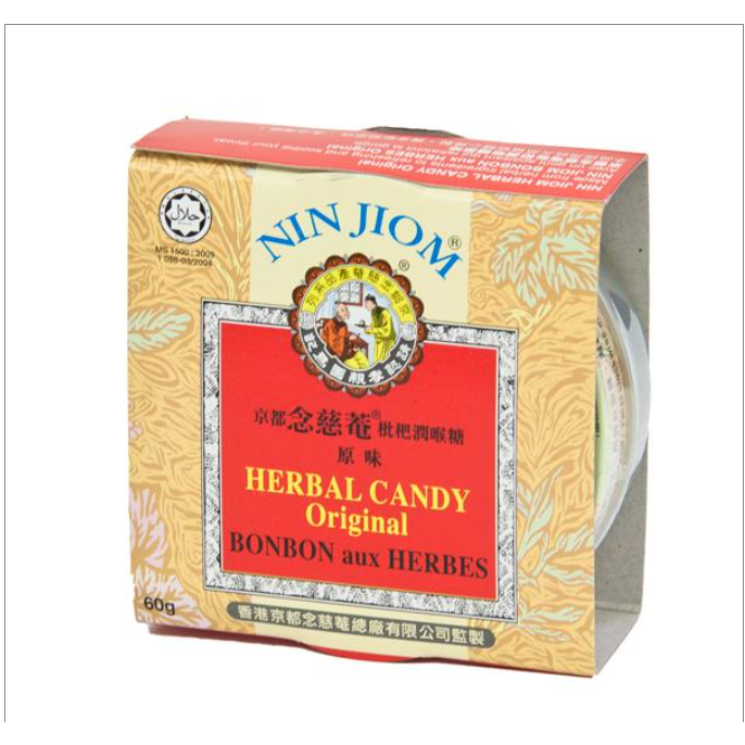 Nin Jiom, Herbal Candy 60 G