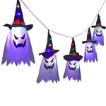 Halloween Holiday Decoration Lanterns Cloth Art Ghost Halloween String Lights