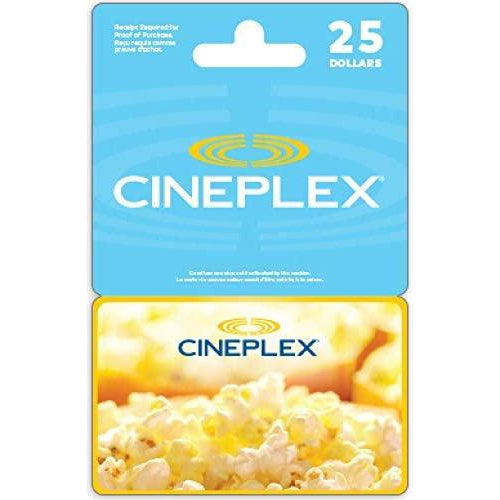 Cineplex Gift Card $25
