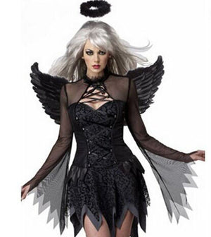 Dark Angel Costume Halloween Cosplay Fallen Angel