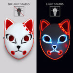 Luminous Line LED Cat Face Mask