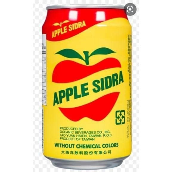 Apple Sidra, Soda Can, 330 ML