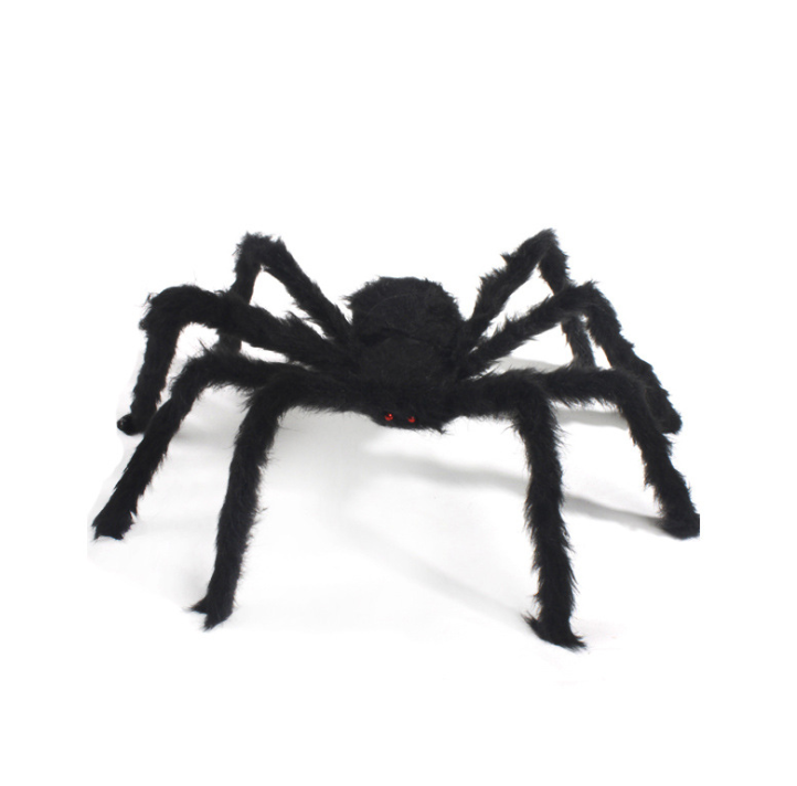 Halloween Ghost Festival Supplies Bar Decoration Props Plush Spider Haunted House Prop Indoor Outdoor Giant Decor