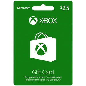 Microsoft, Xbox Gift Card $ 25