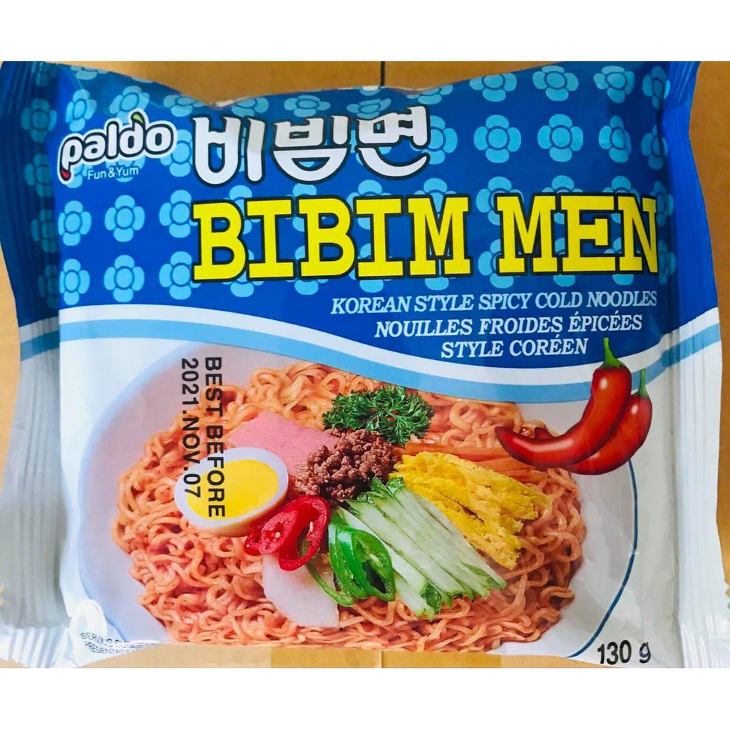 Paldo, Bibim Men, Korean Style Spicy Cold Noodles 130G