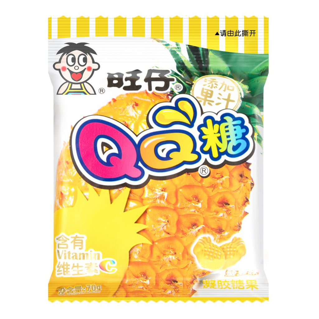 Wangzai QQ Soft CANDY Pineapple Flavor 70G