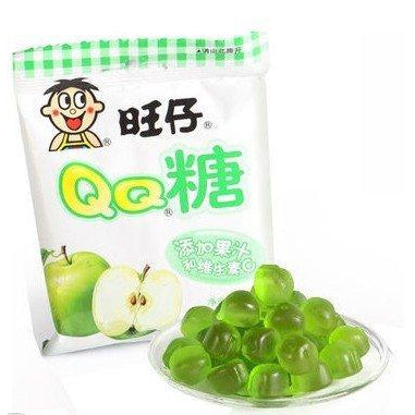 Wangzai QQ Soft Candy Green Apple flavor 70G
