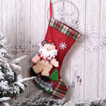 Snowman Deer Christmas Stockings Pendant