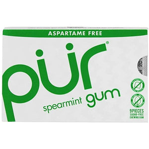 Pur Spearmint Gum 9s