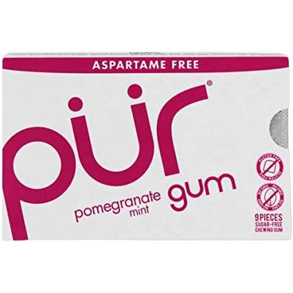 Pur Pomegranate Mint Gum 9s