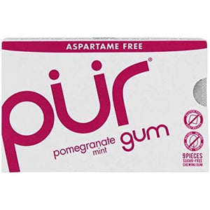 Pur Pomegranate Mint Gum 9s
