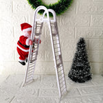 Santa Claus Ladder Doll, Electric Climbing Toy