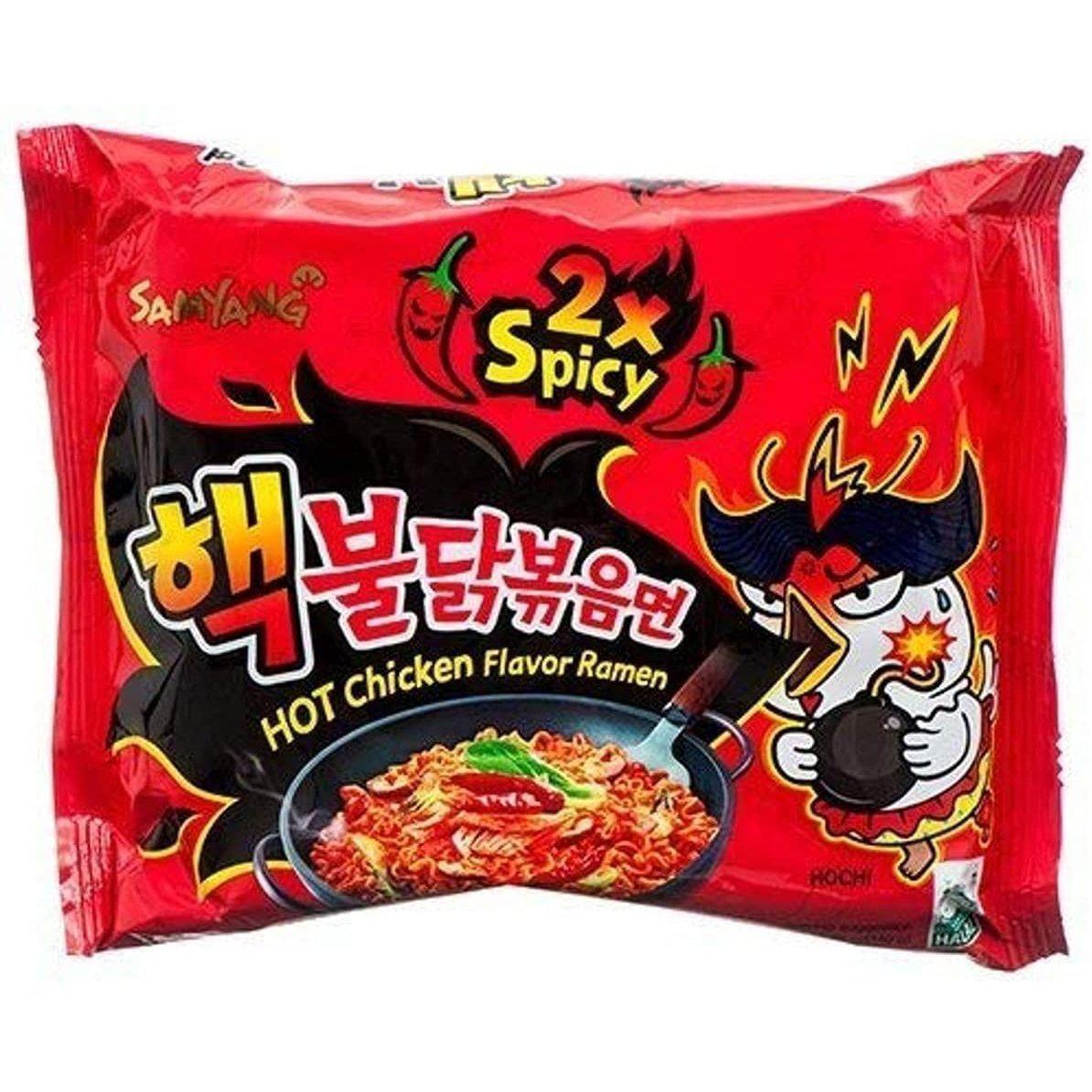 Samyang, Buldak 2X Spicy, Hot Chicken Flavour Ramen 140G