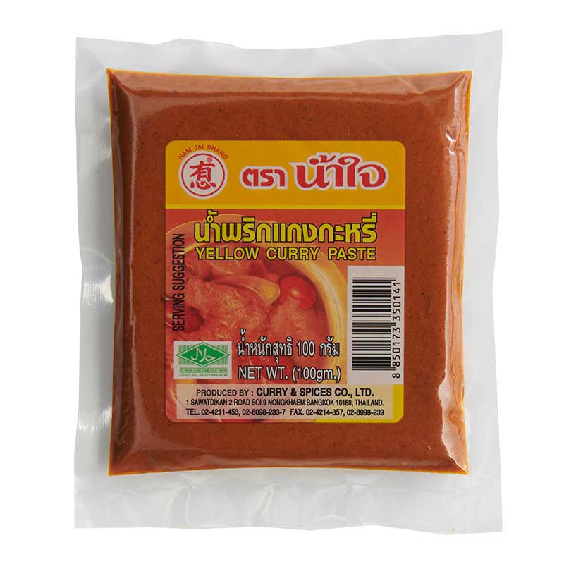 Nam Jai Brand, Yellow Thai Curry Paste 500g