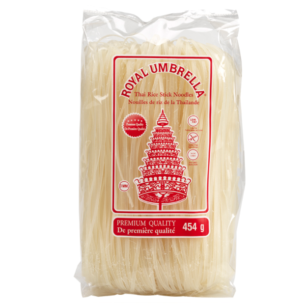 Royal Umbrella, Thai Rice Stick Noodles (wide) 454G