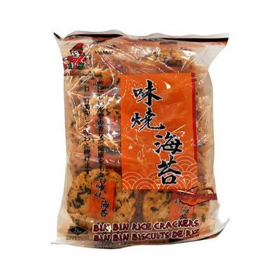 Bin Bin Rice Crackers (Spky Seaweed) 135g