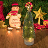 Christmas Table Decoration Xmas Tree Led Light Garland Xmas Ornaments New Year 2022 Christmas Decorations