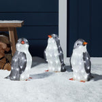 Acrylic Penguin Christmas Decoration Light Ornaments